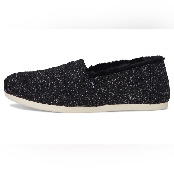 TOMS Women’s Alpargata Black Classic Flats - Picture 5 of 6